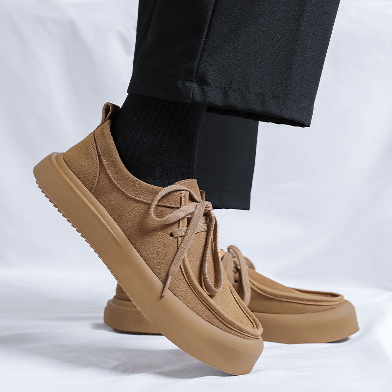 Fashion Suede Casual Low-top Sneakers foto 3