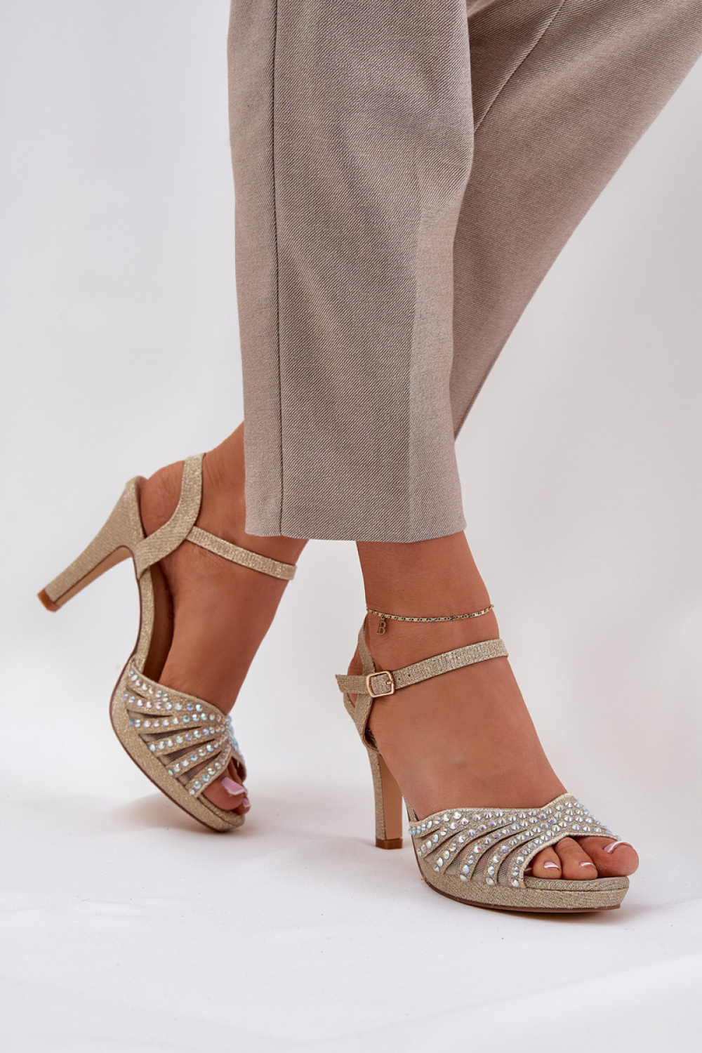 Sandalen op hak Step in style