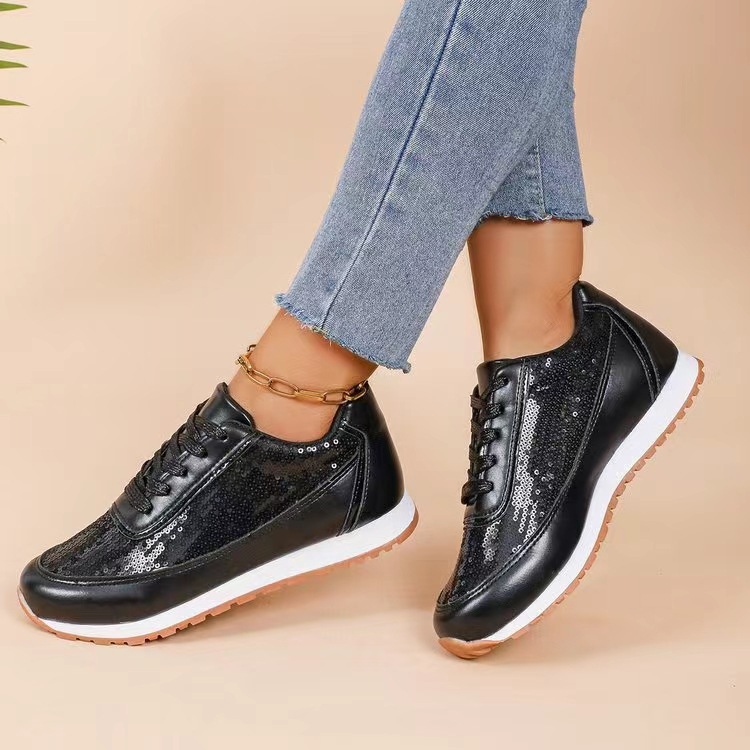 Women's Thick-soled Casual Lin Film Sneaker foto 5