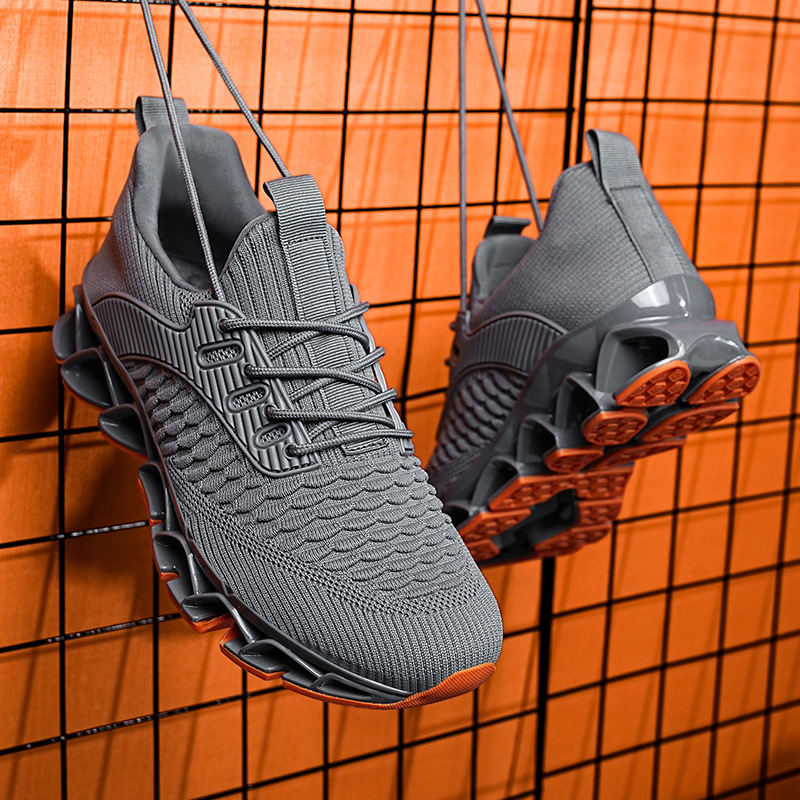 Blank Breathable Casual Blade Men's Shoes foto 3