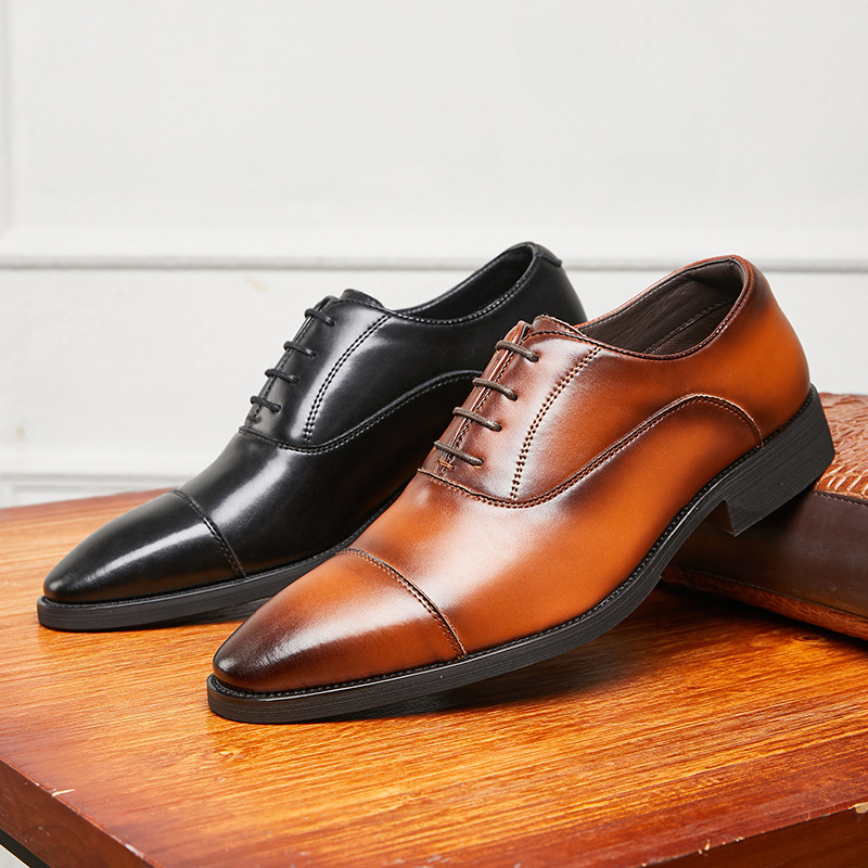 New Height Increasing Insole Business Formal Wear Soft Bottom Oxford Shoes foto 5