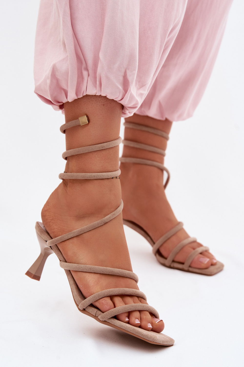 Sandalen op hak Step in style