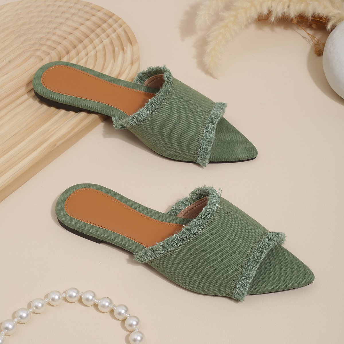 Women's Outer Fashion Flat Slippers foto 5