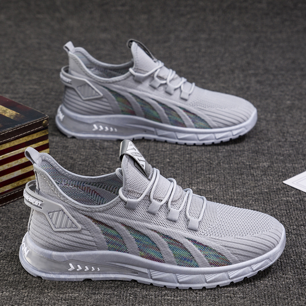 Summer Mesh Surface Lightweight Fat Foot Student Leisure Sneaker foto 5