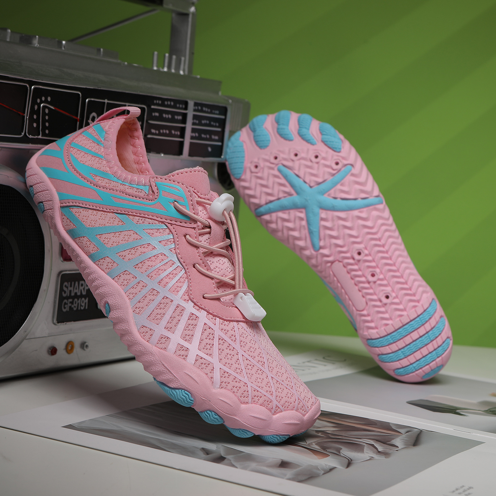 Beach Five Finger Upstream Shoes Wading Surfing Fishing Swimming Diving Fitness foto 2