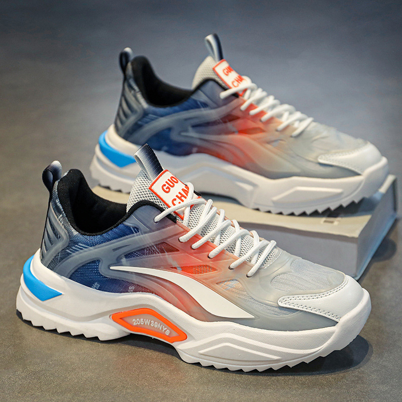 Running Shock Absorption Plus Size Sneakers Casual All-matching foto 3