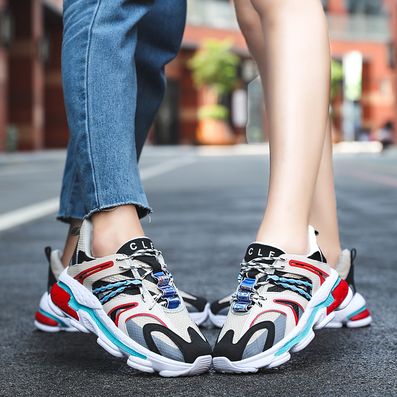 Internet Hot Dad Shoes Korean Fashion All-matching Casual Sports Couples Fashion Shoes foto 4