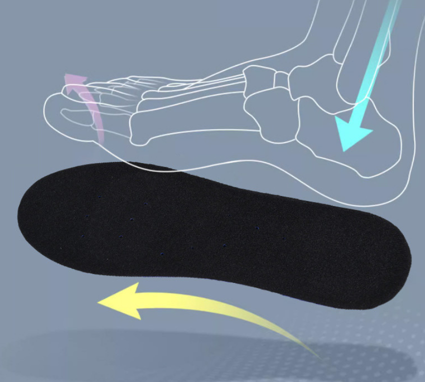 Shock-absorbing Breathable Insole With Holes foto 5