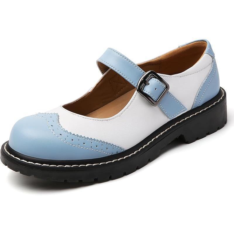 Shallow Mouth Thick Bottom Hanging Buckle Pumps Women's Casual foto 4
