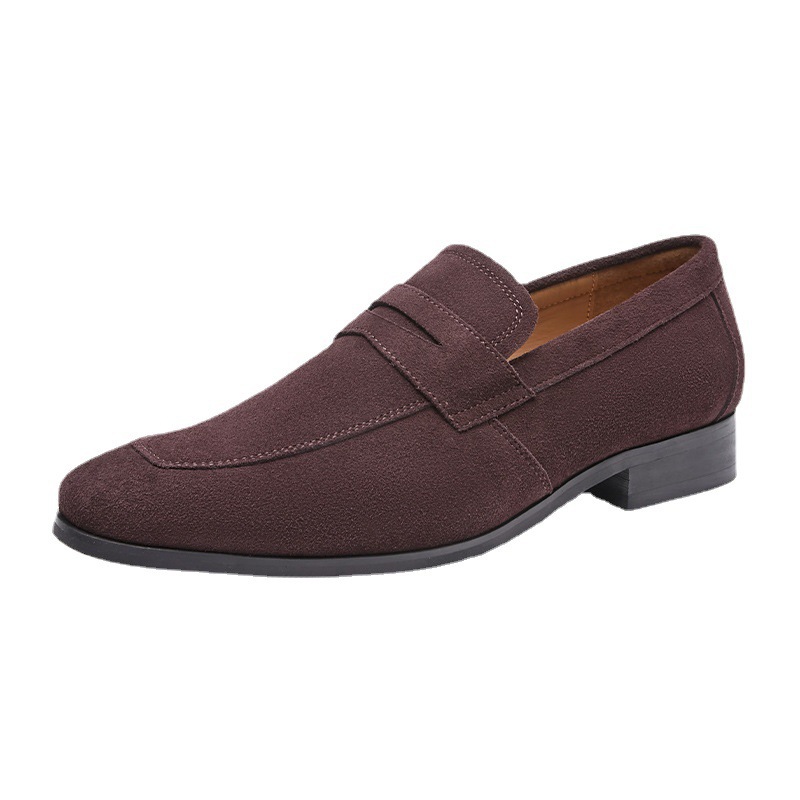 Summer Slip-on New Japanese Style Simple Suede Shoes foto 3