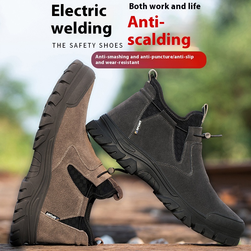 Welding Safety Shoes Are Smashing And Anti Piercing foto 3