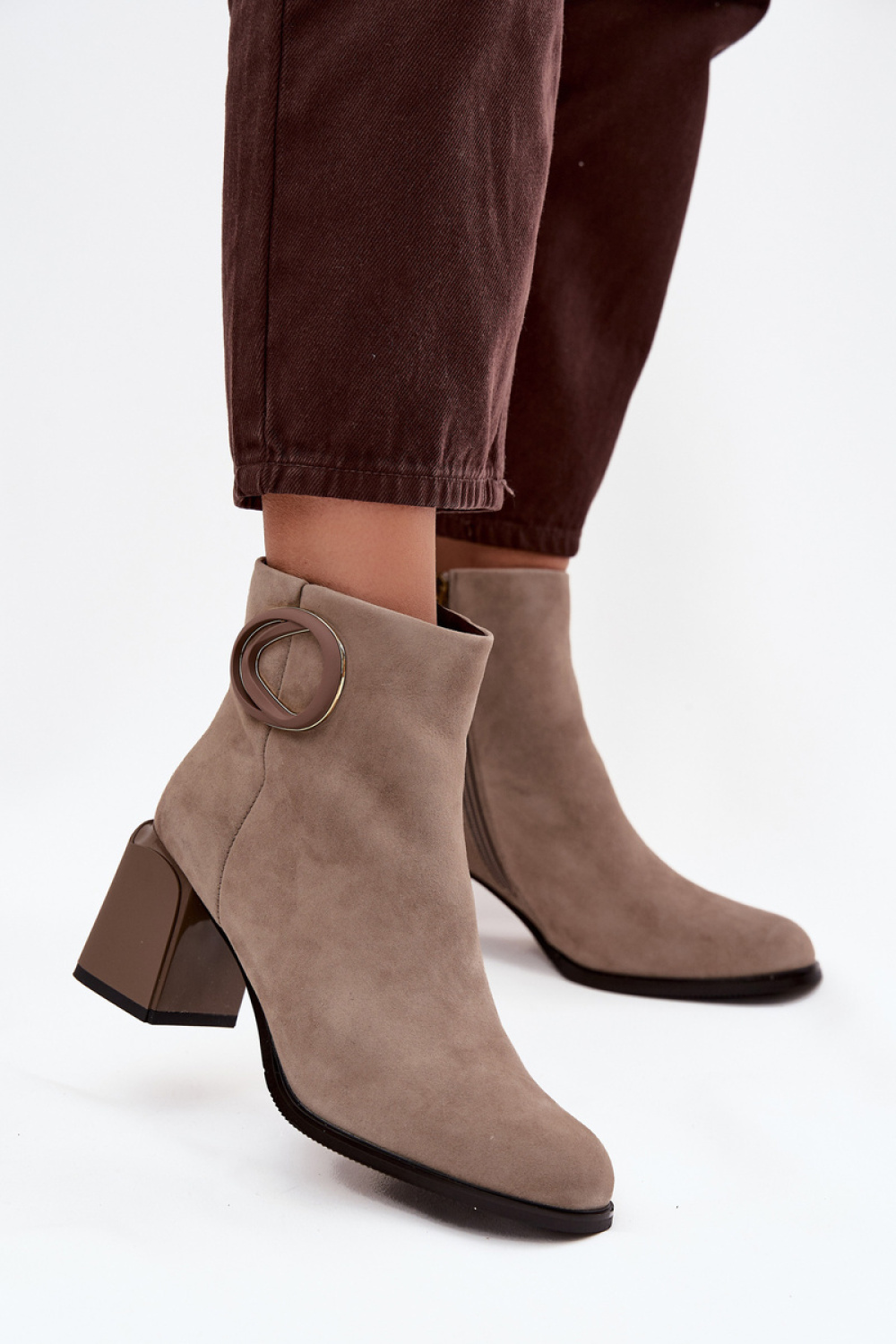 Laarsjes met hoge hak Step in style