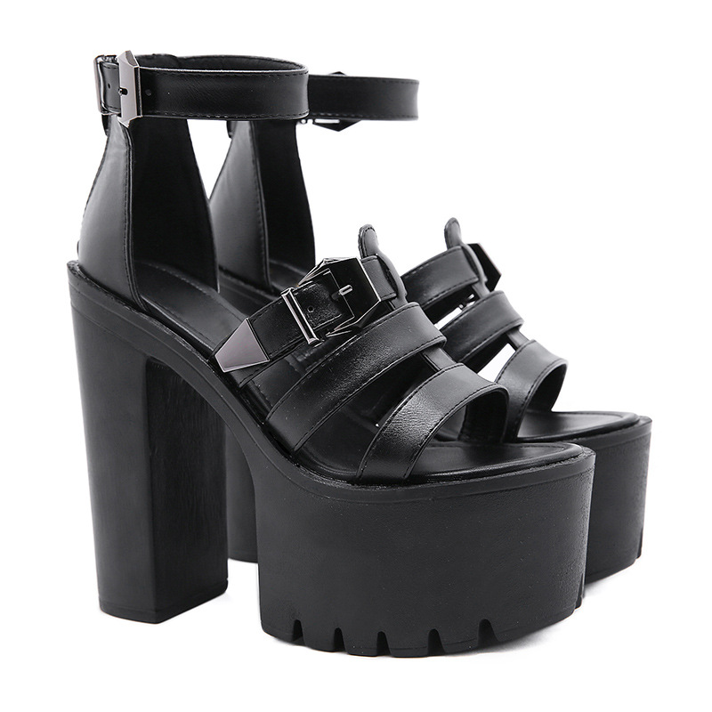 Women's Stylish Personalized High Heel Sandals foto 5