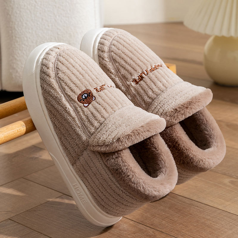 Men's Thick Cotton Slippers foto 3