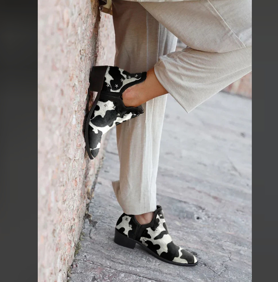 Fashion Ankle Boots With Metal Decoration Low Square Heel Large Size Ladies European And American Style foto 4