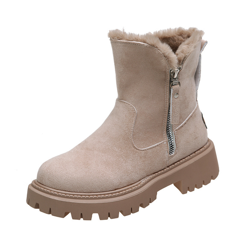 Snow Boots Velvet Warm Cotton Shoes Plus Size foto 5