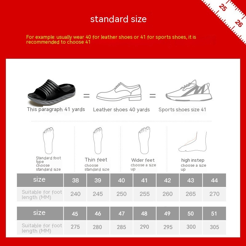 Home Indoor And Outdoor Sports Shock Absorption Recovery Slippers foto 5