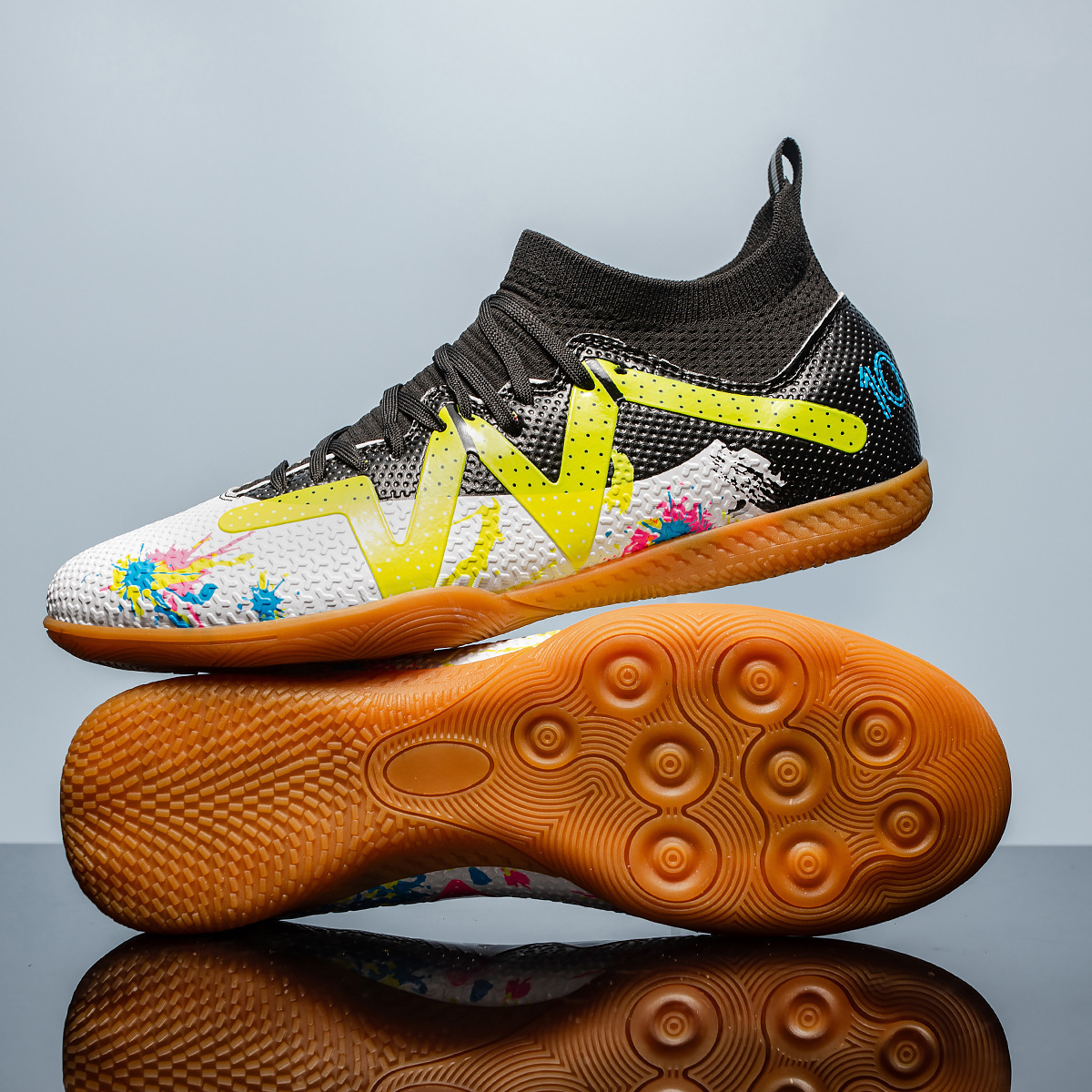 Soccer Shoes Spike Broken Nails Teenagers foto 2