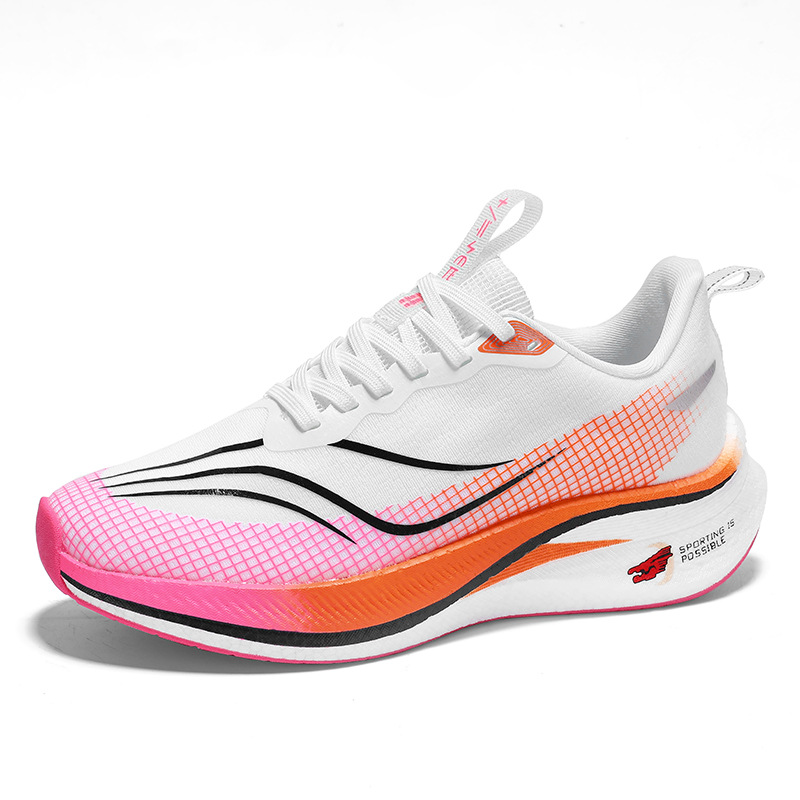 Women's Carbon Plate High Elasticity Shock-absorbing Sports Shoes foto 2