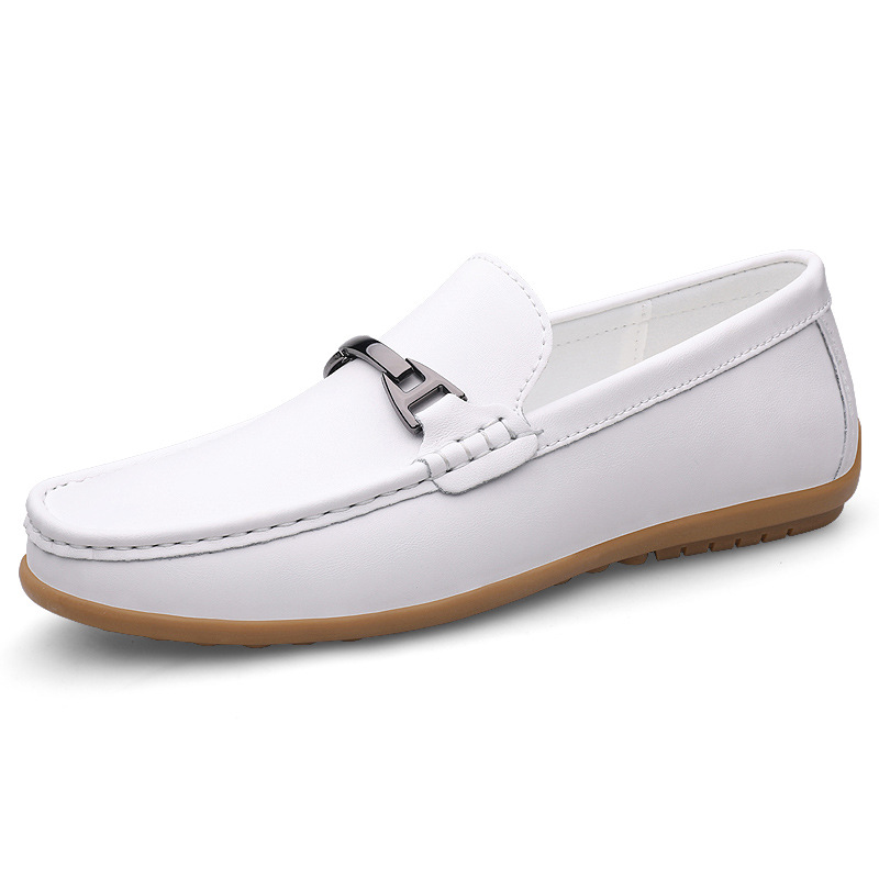 Men's Large-Size Breathable Leather Casual Shoes foto 2