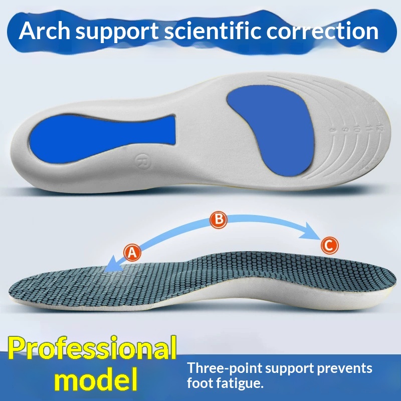 Sports Insole Summer Military Training Soft Bottom Shock-absorbing Men's Sweat-absorbent Insole foto 3