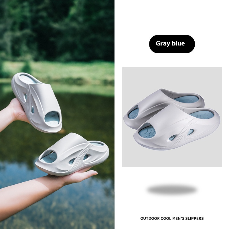 Men's Slippers Home Outdoor Non-slip Deodorant Soft Bottom foto 5