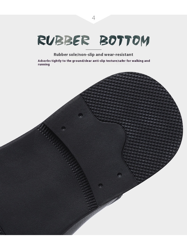 Men's Sandals Summer Men's Casual Soft Bottom Non-slip Wear-resistant And Deodorant Beach foto 3