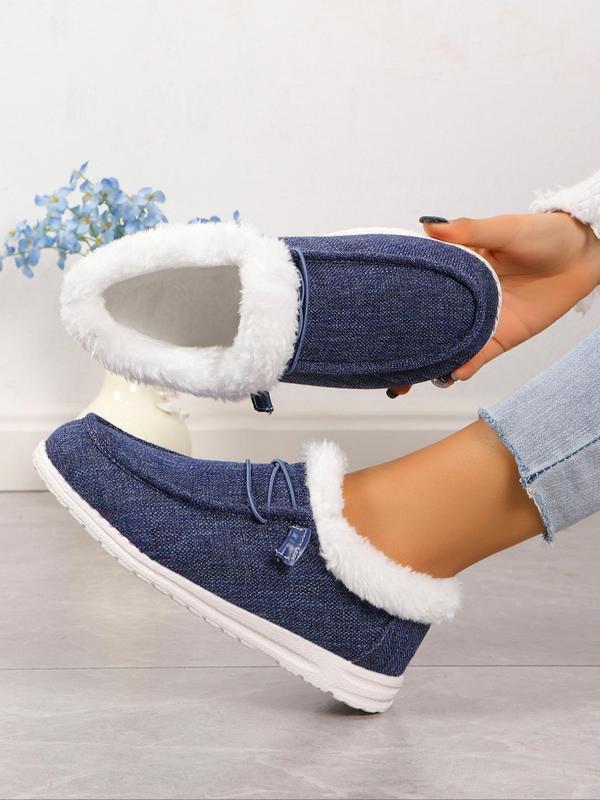 Women's Casual Straight Cotton Flat Shoes foto 3