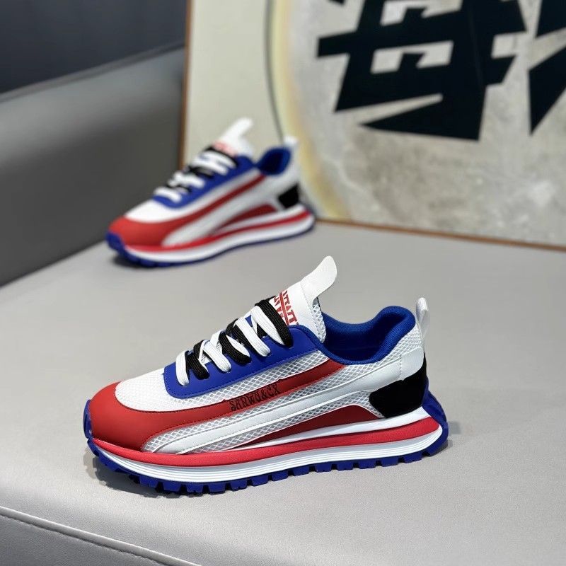 Wear-resistant Casual Thick-soled Height-increasing Sneakers For Men foto 2