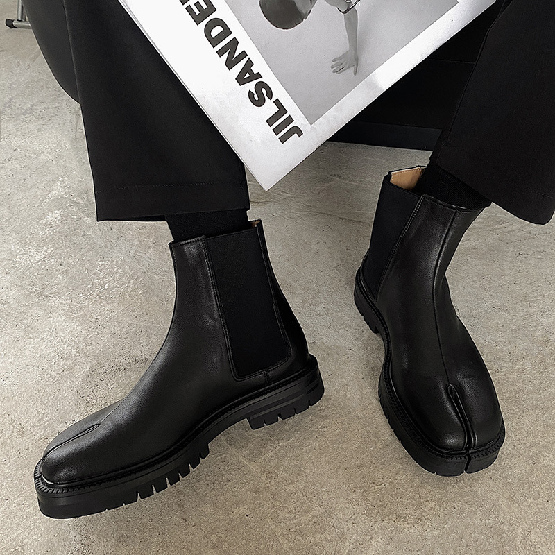 Men's And Women's British Chelsea Ankle Boots foto 5