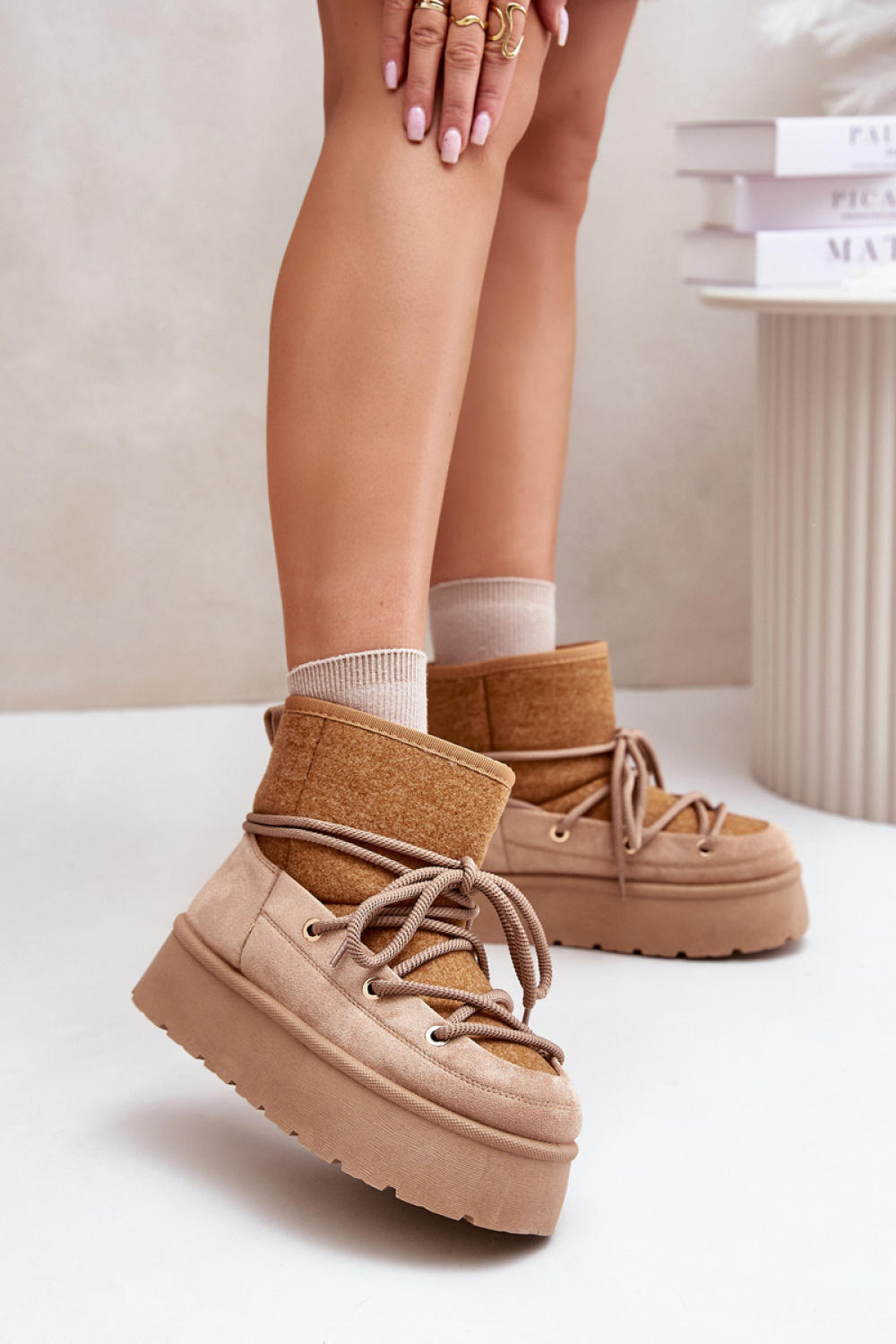 Snowboots Step in style