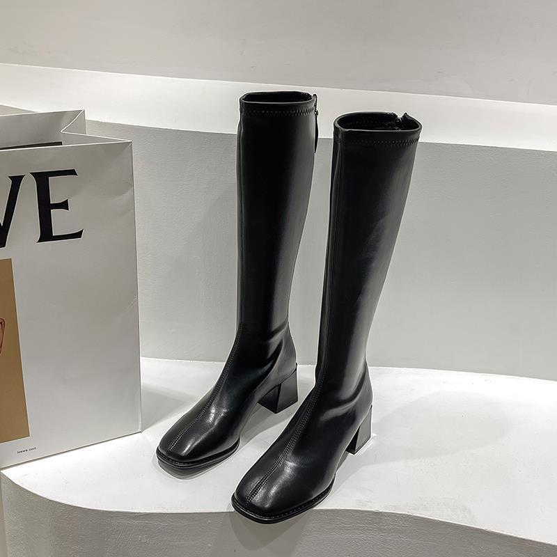 Versatile Slim High Boots For Women foto 4