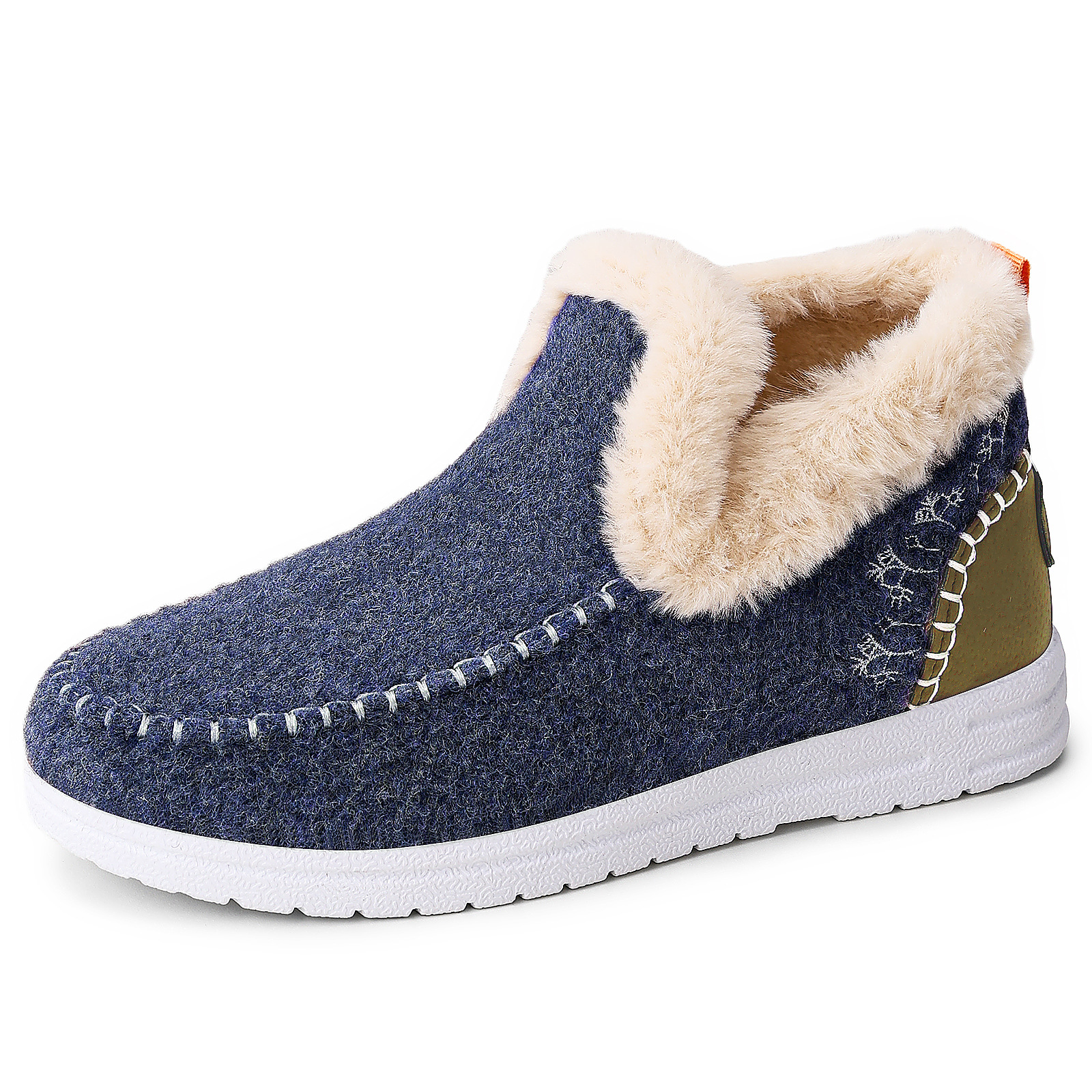 Cold-proof Female Lightweight Simple Cotton Boots foto 3