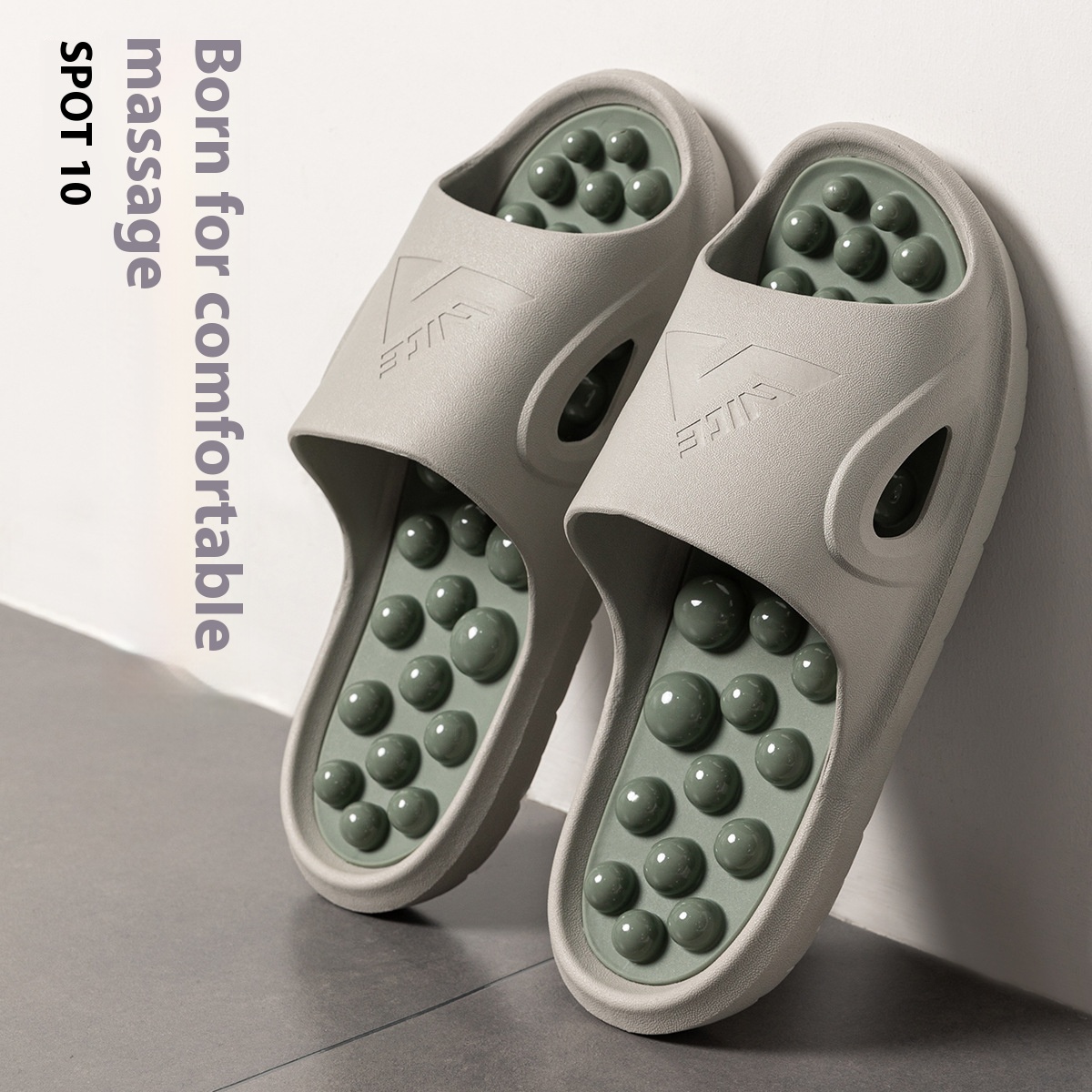 Ball Massage Sandals Bathroom Bath Non-slip Wear-resistant Anti-slip Bath Mat Pedicure foto 3