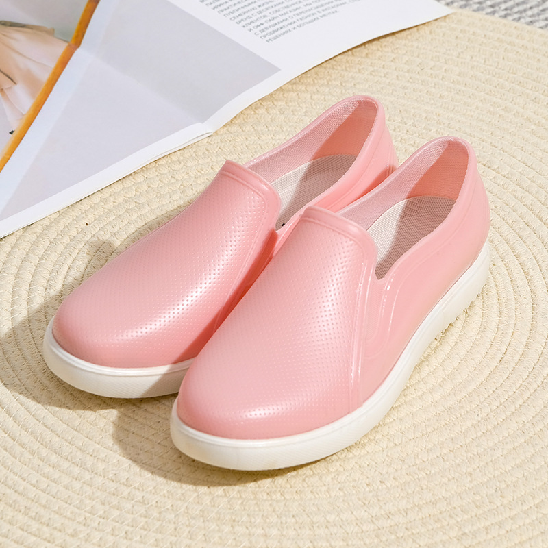 Low-cut Rain Shoes Women's Rain Boots Fashionable foto 5