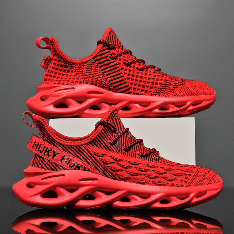 Sneaker Men's Fly-kit Mesh Twist Bottom Lightweight Men's Shoes Jinjiang Cold Sticky Shoes foto 2