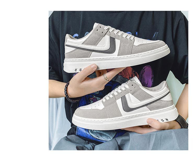 Men's Casual All-matching Sports White Shoes foto 2