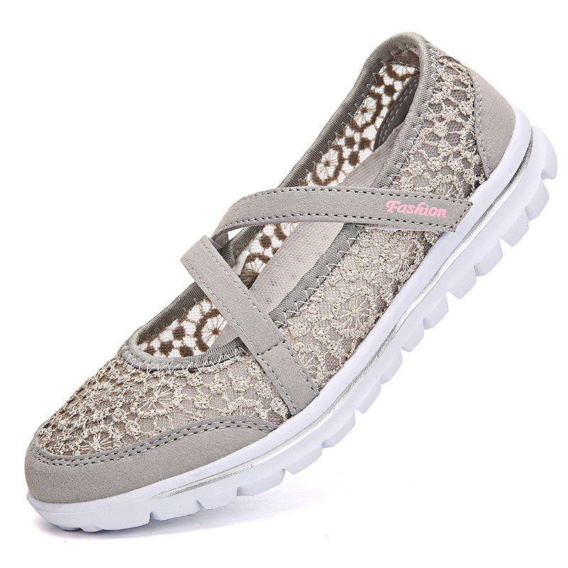 Women's Shoes Summer Lace Breathable Casual
