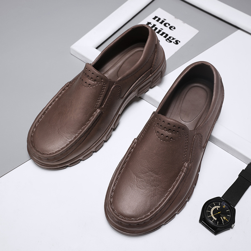 Simple Casual Slip-on Driving Shoes foto 5