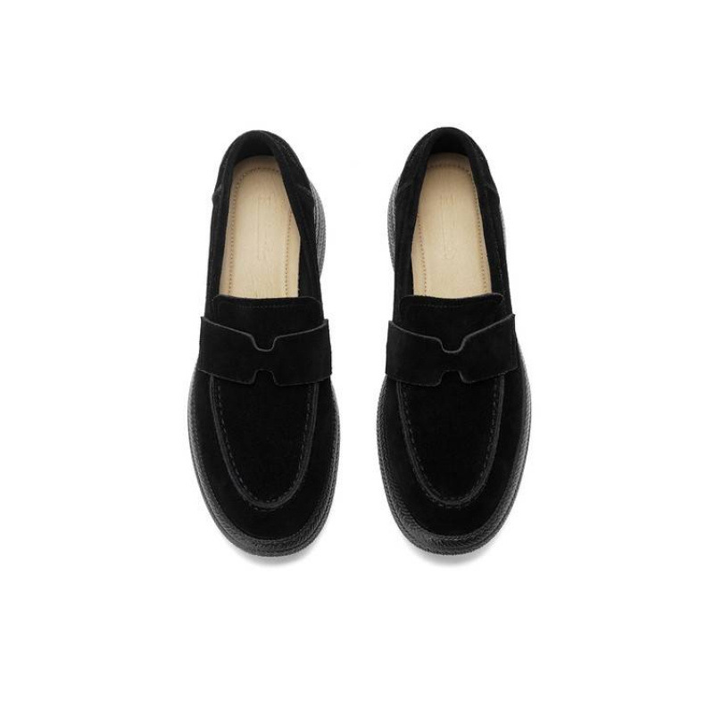 Womens High-heeled Wedge Slip-on Shoes foto 3