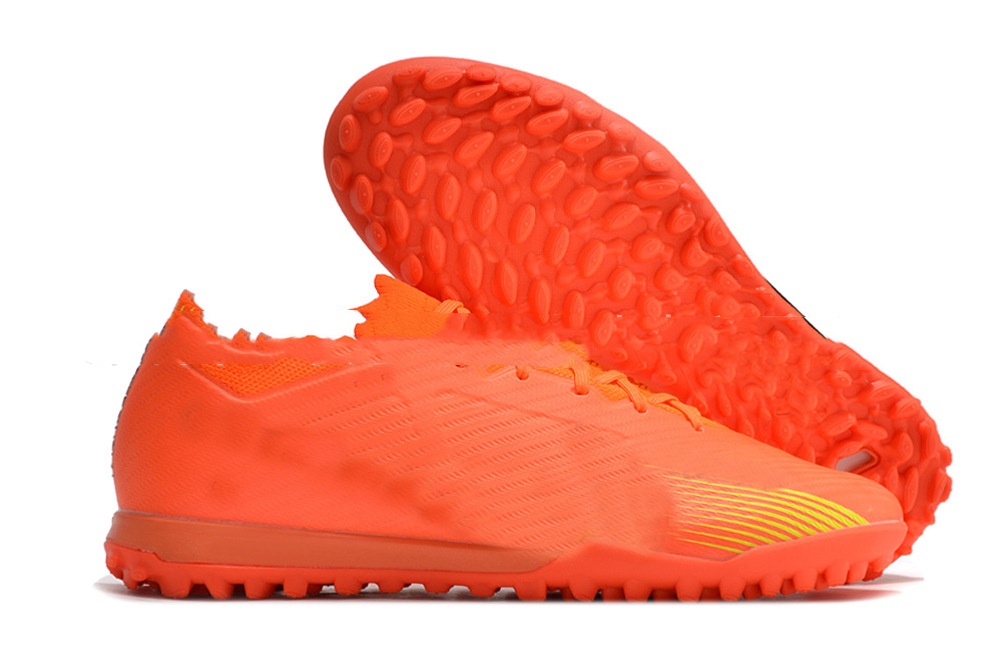Low Top Full Knitted Waterproof MD Aerated Lawn Cushion Nail Football Sneaker Soccer Shoes foto 5