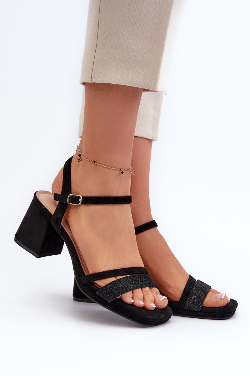 Sandalen op hak Step in style