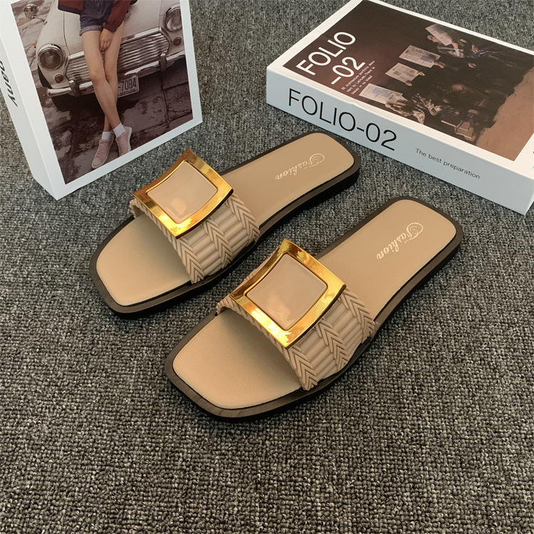 Women's Summer Flat Slippers All-match Casual foto 4