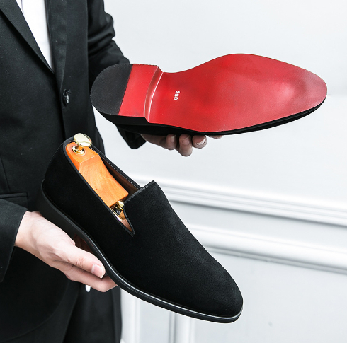 Men's Shoes British Business Fashion Leather Shoes foto 3