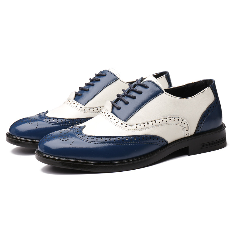 Business Formal Wear Casual Carved Men's Leather Shoes foto 4