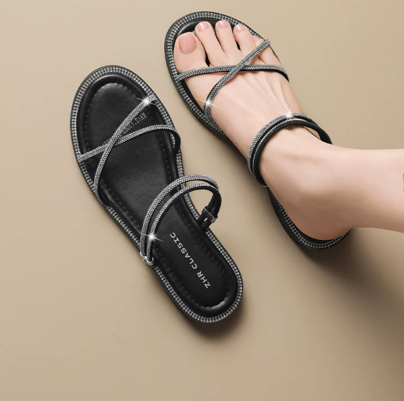 Stunning Two-way Roman-strap Sandalsperfect With Dresses And For The Beach foto 4