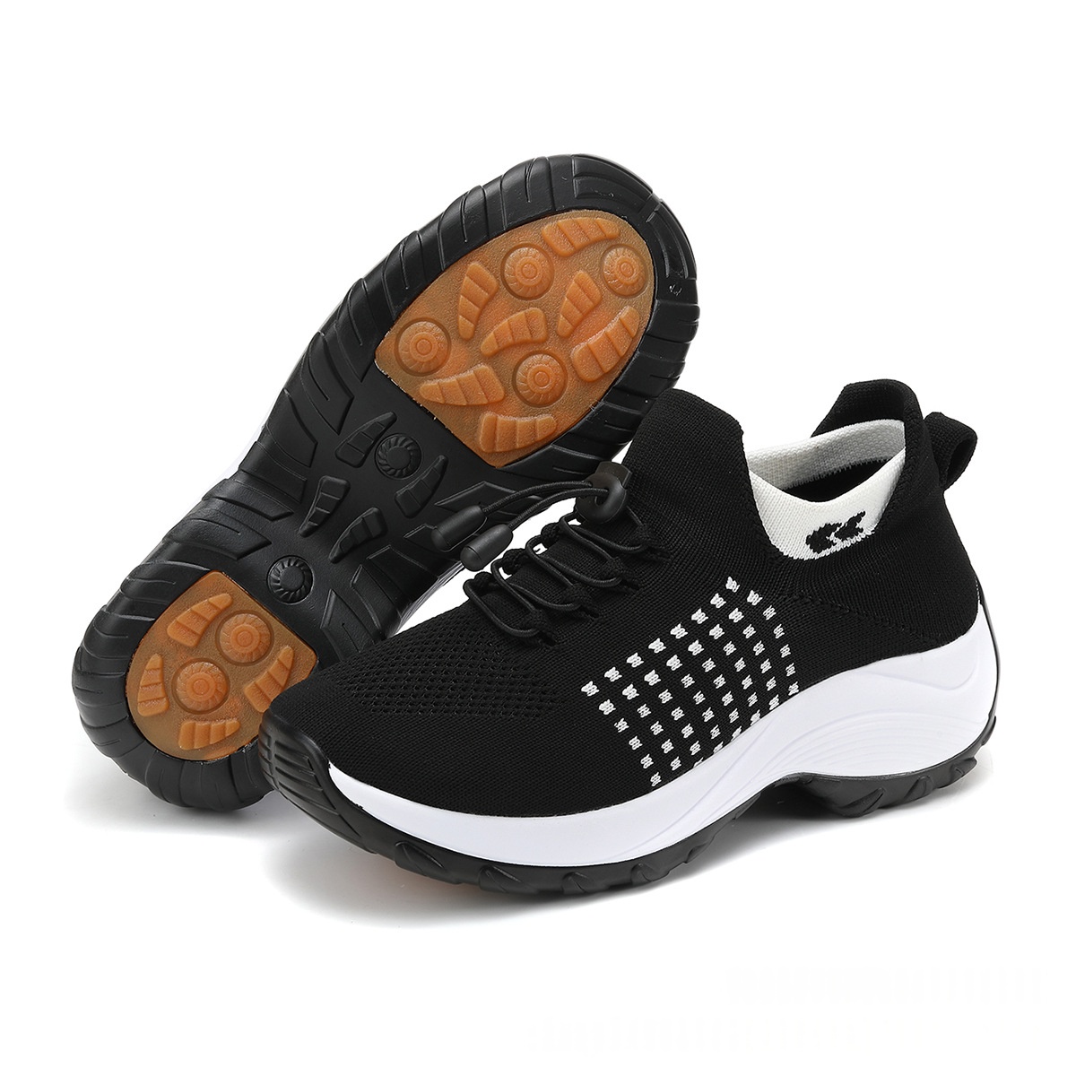 Casual Women's Flyknit Shoes With A Round Toe foto 5