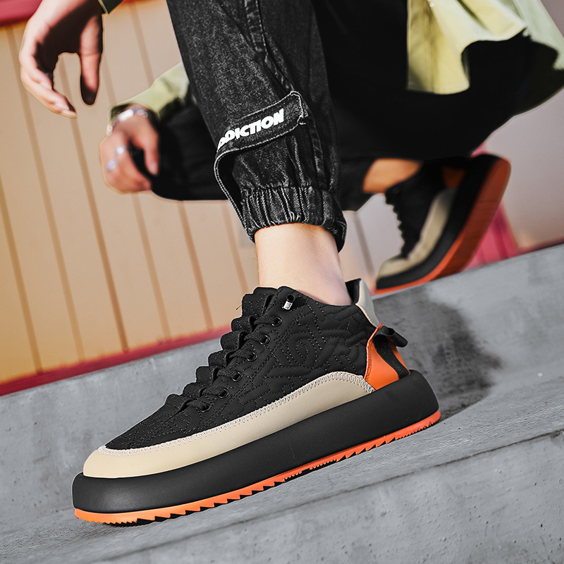 Men's Fashion Versatile Platform Tide Shoes foto 3