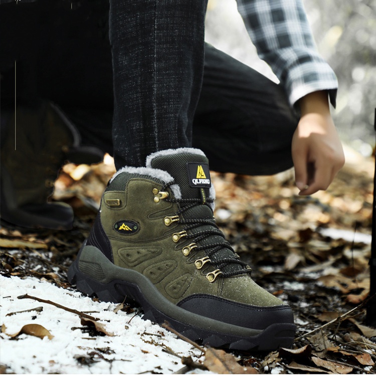 Outdoor High-top Hiking Shoes Waterproof Hiking foto 5