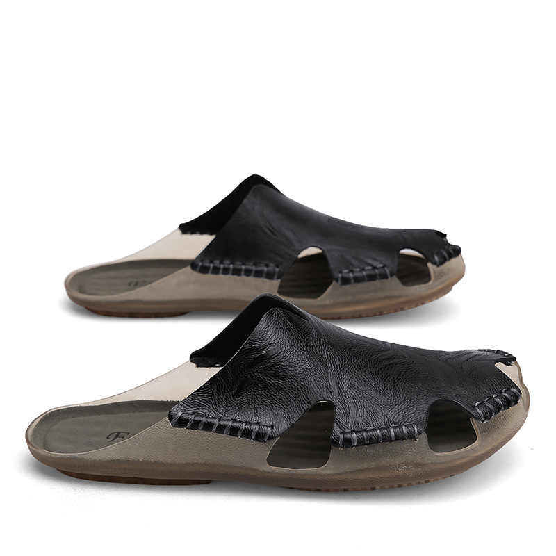 Trendy Personality Platform Beach Shoes Men's foto 3